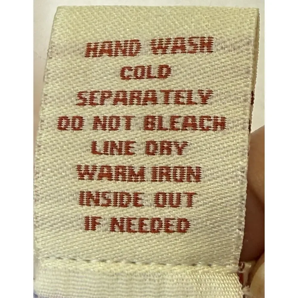 SUNDANCE Tunic Women’s Sz L Dreaming In Color Beaded Tie Dyed Coverup Flaws - Picture 5 of 12